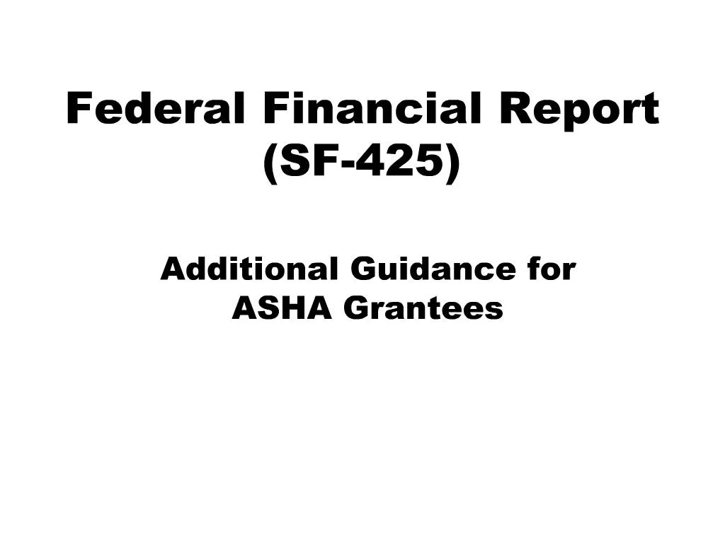 Ppt Federal Financial Report Sf 425 Powerpoint Presentation Free Download Id798722 0612