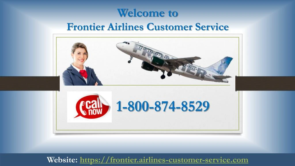 welcome to frontier airlines customer service n.