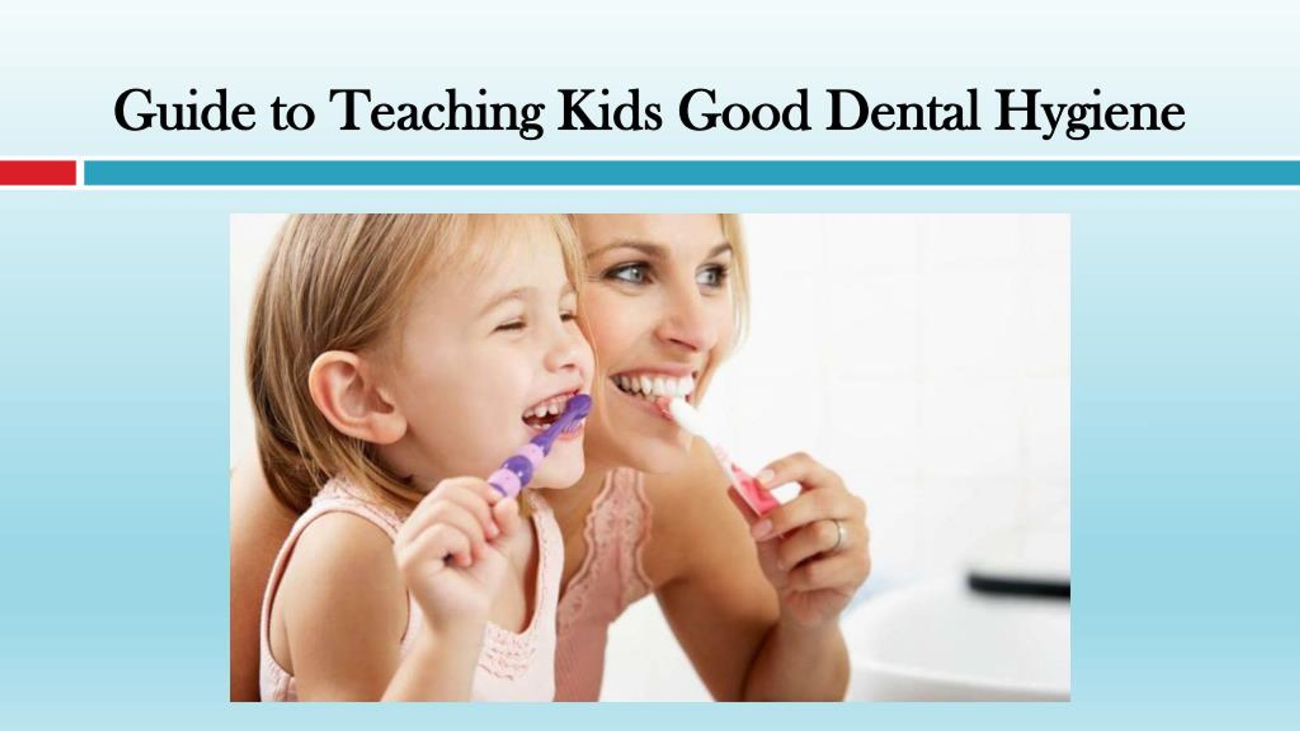 dental hygiene presentation elementary school