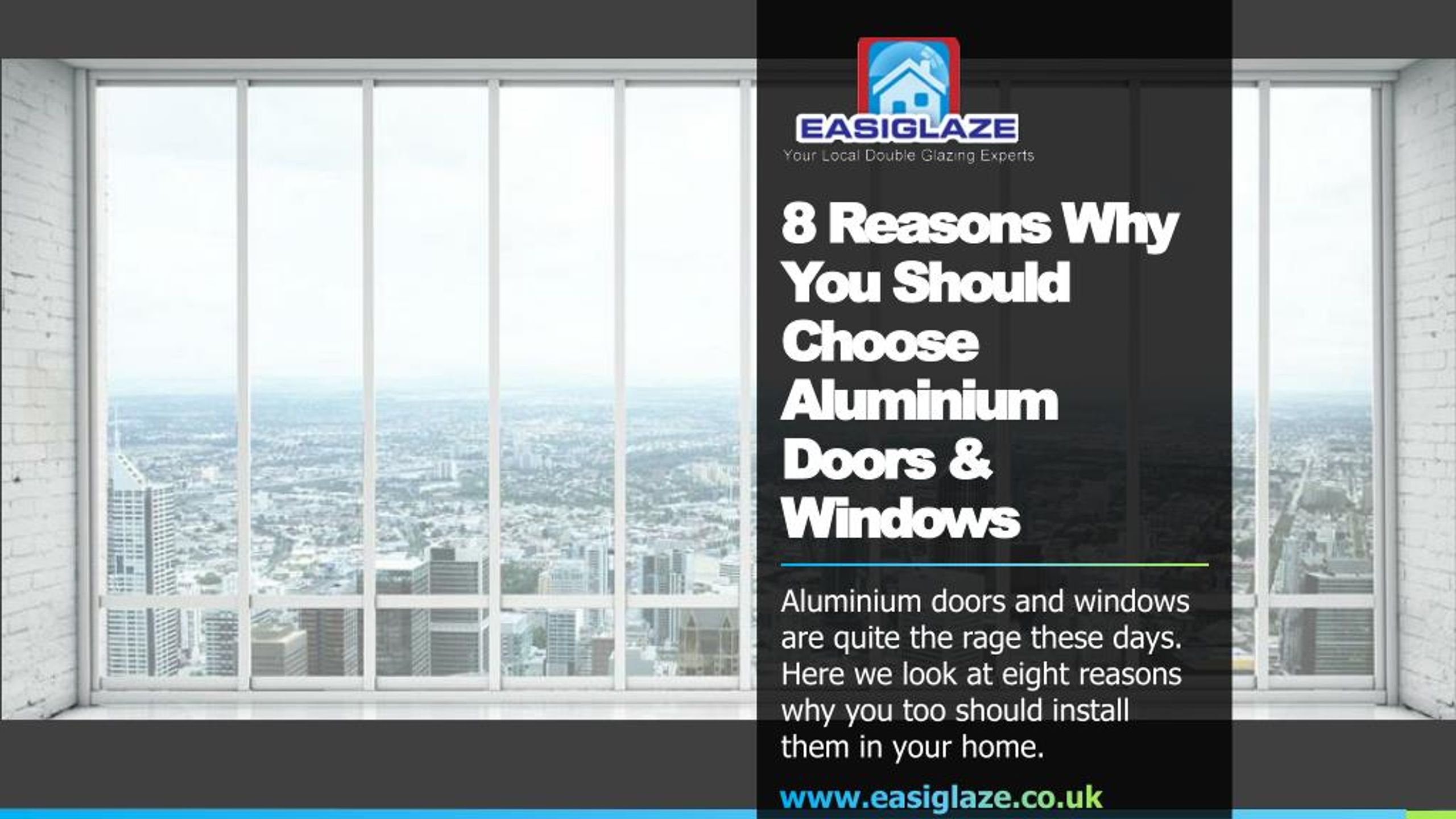 PPT - 8 Reasons Why You Should Choose Aluminium Doors & Windows ...