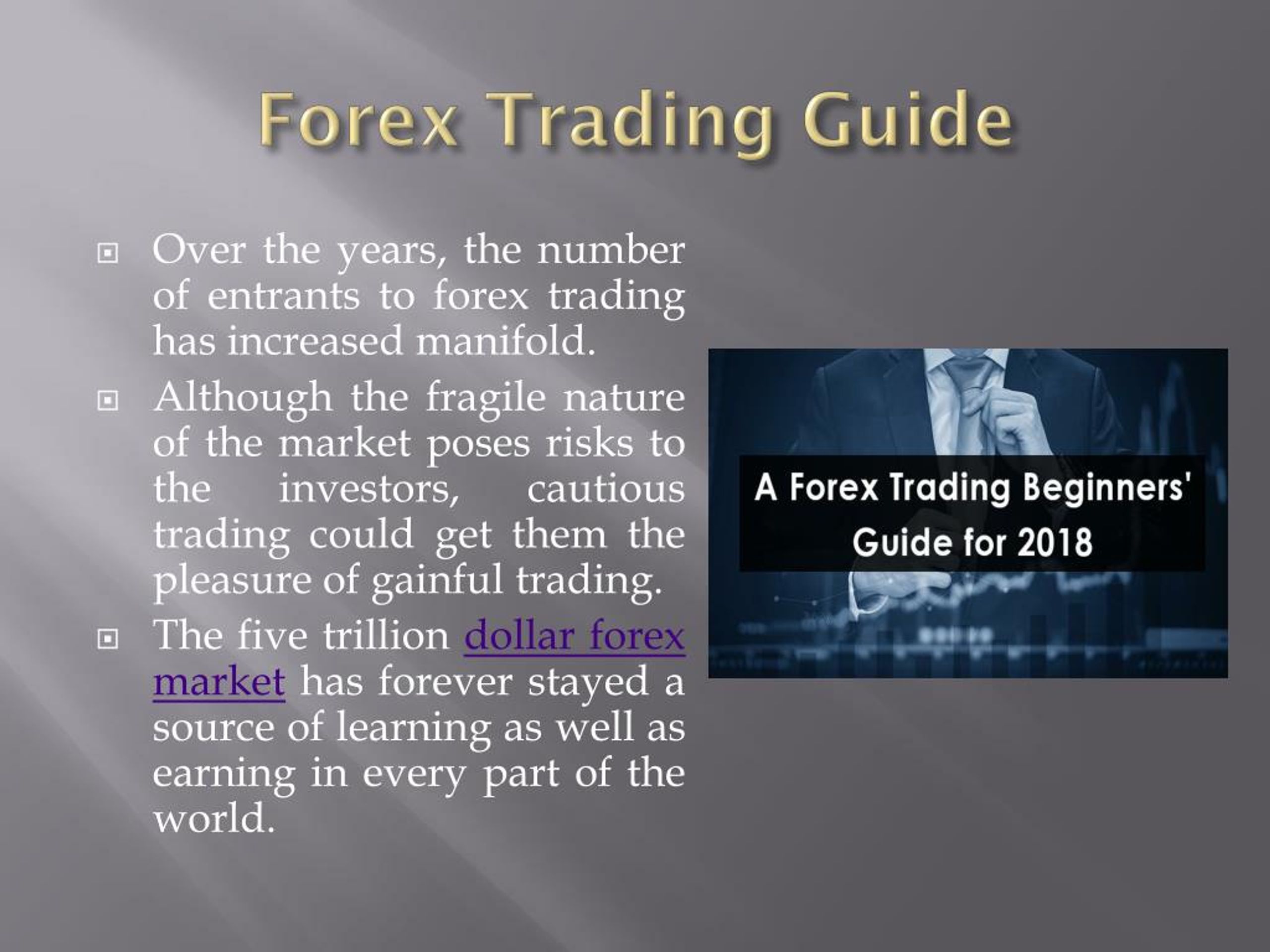 forex trading for beginners ppt