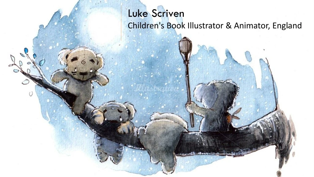 luke scriven children s book illustrator animator n.
