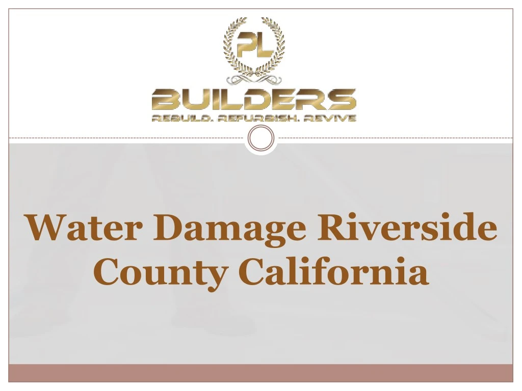 water damage riverside county california n.
