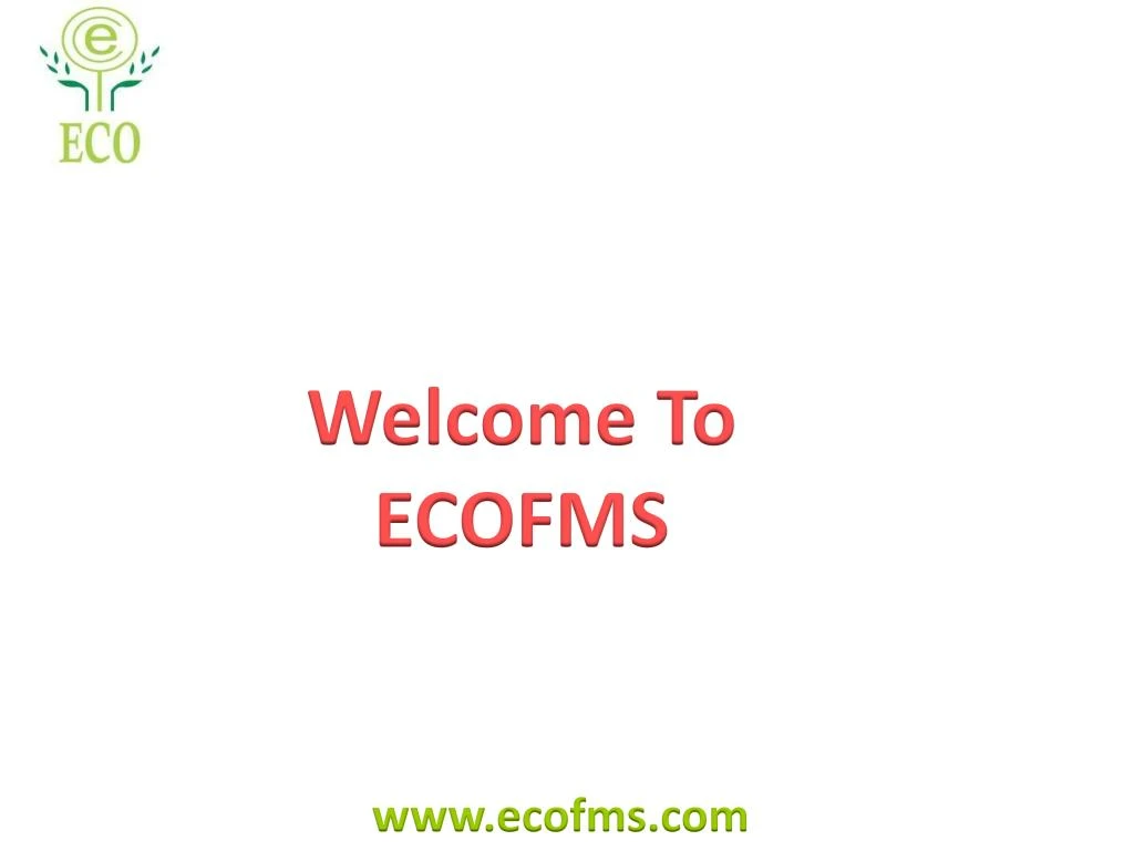 welcome to ecofms n.