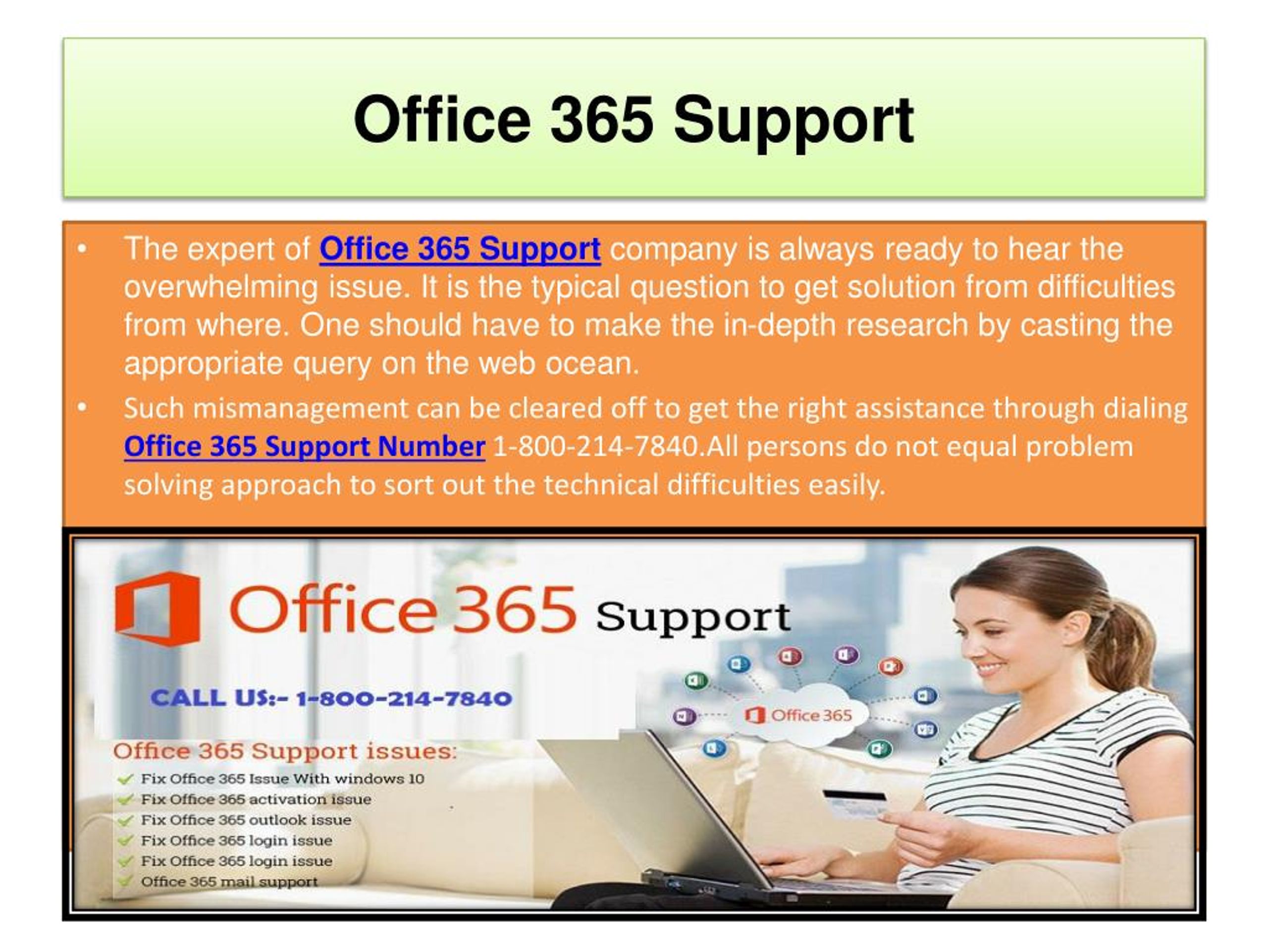 microsoft 365 support