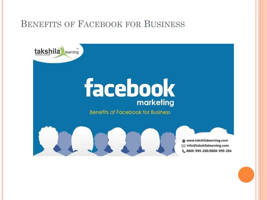 benefits of facebook for business n.