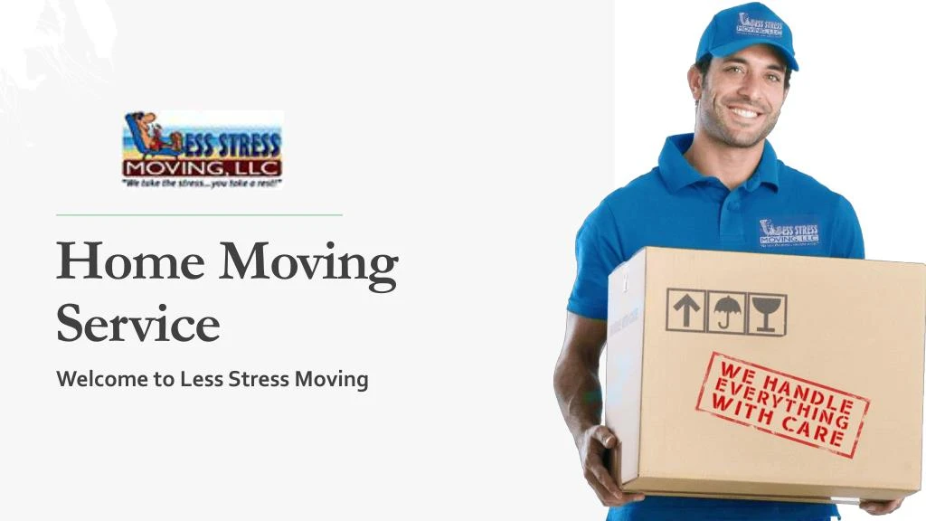 home moving service n.