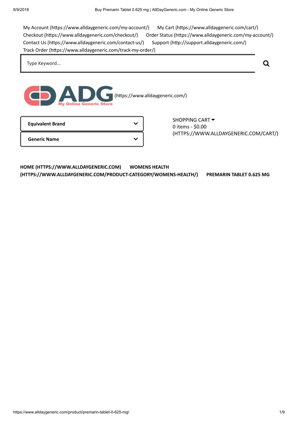 Purchase Premarin Generic