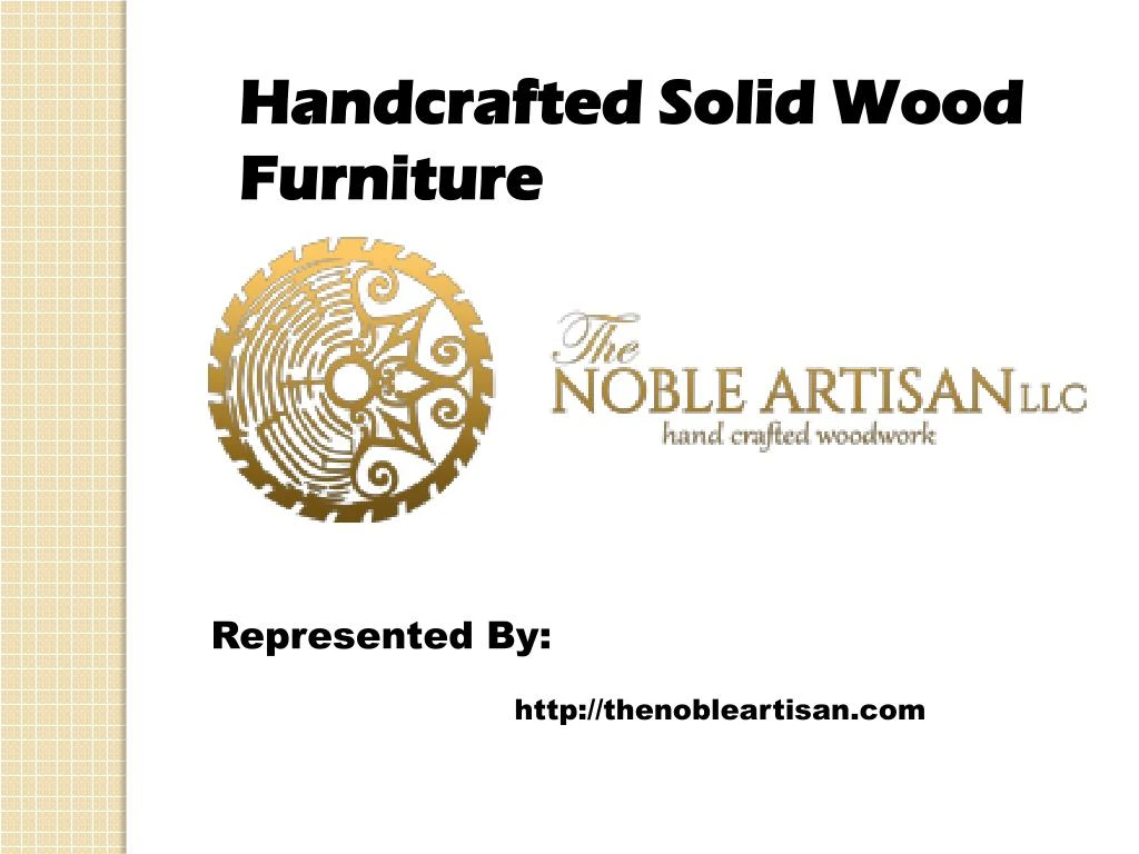 handcrafted solid wood furniture n.