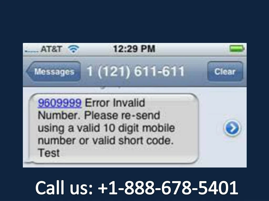 Ppt Dial 1 8 678 5401 How To Create Fake At T Error Message At T Error Code Prank Powerpoint Presentation Id