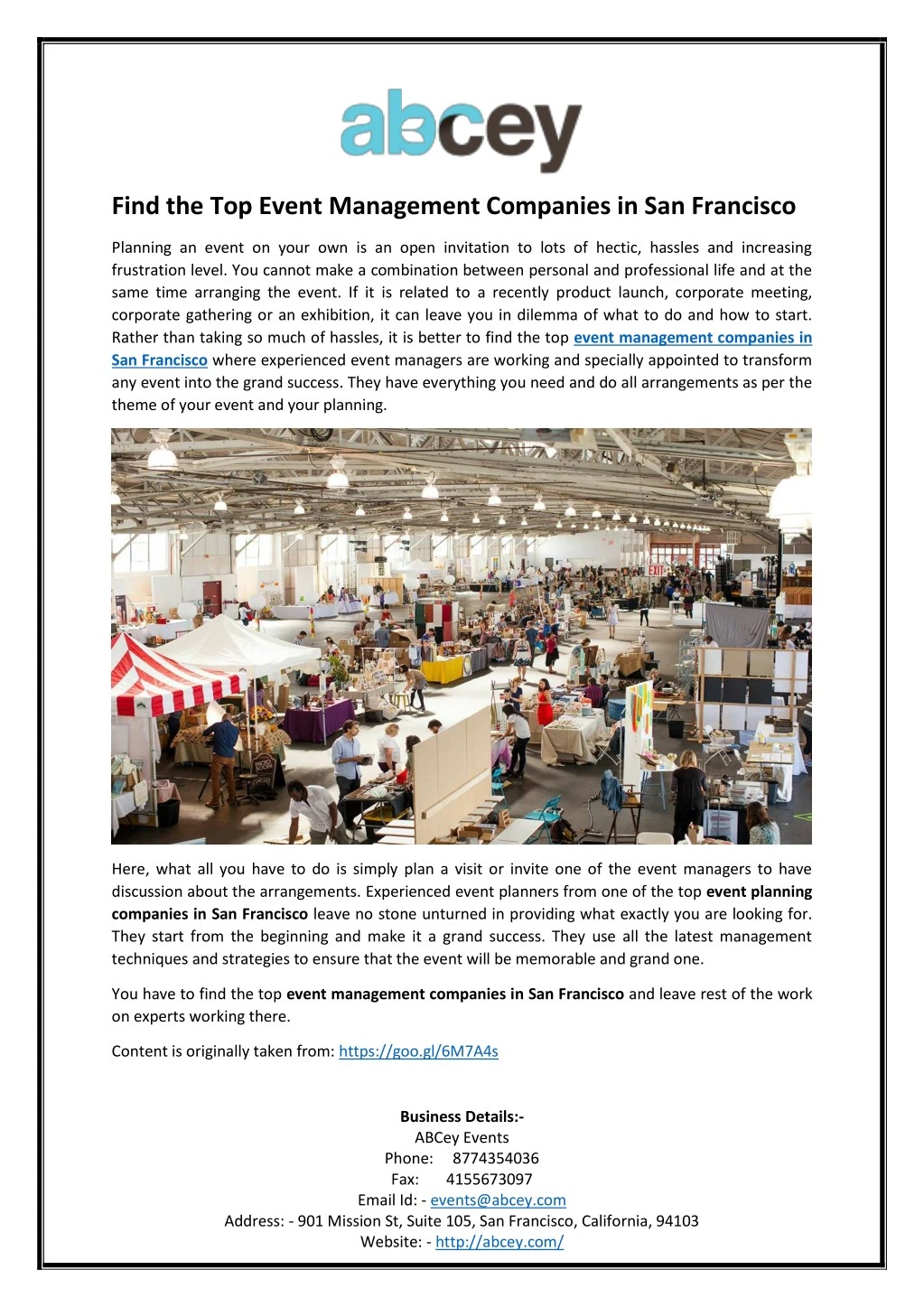 find the top event management companies n.