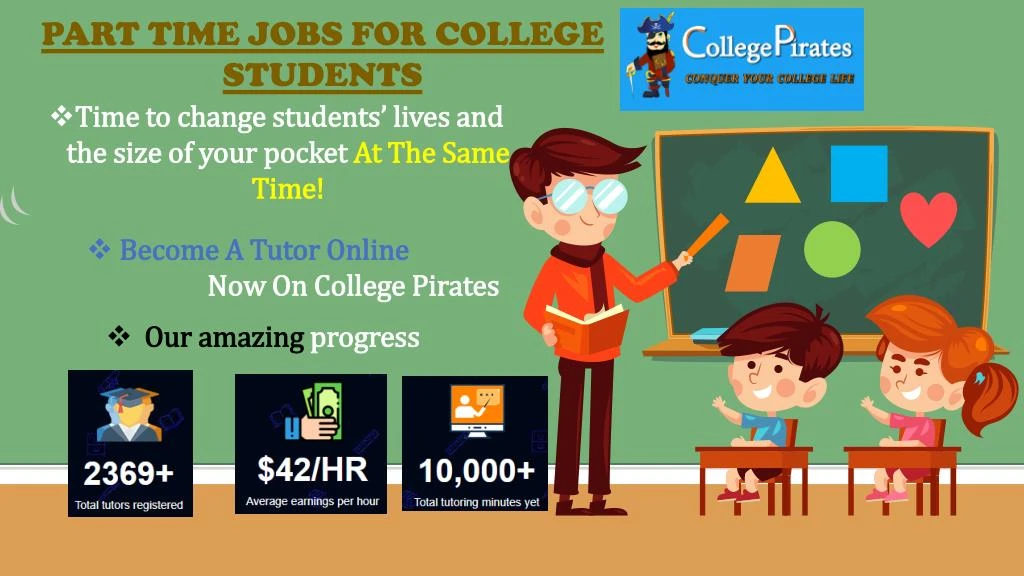 PPT - Part time jobs for college students PowerPoint Presentation, free ...