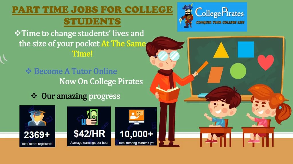 what are part time jobs for students