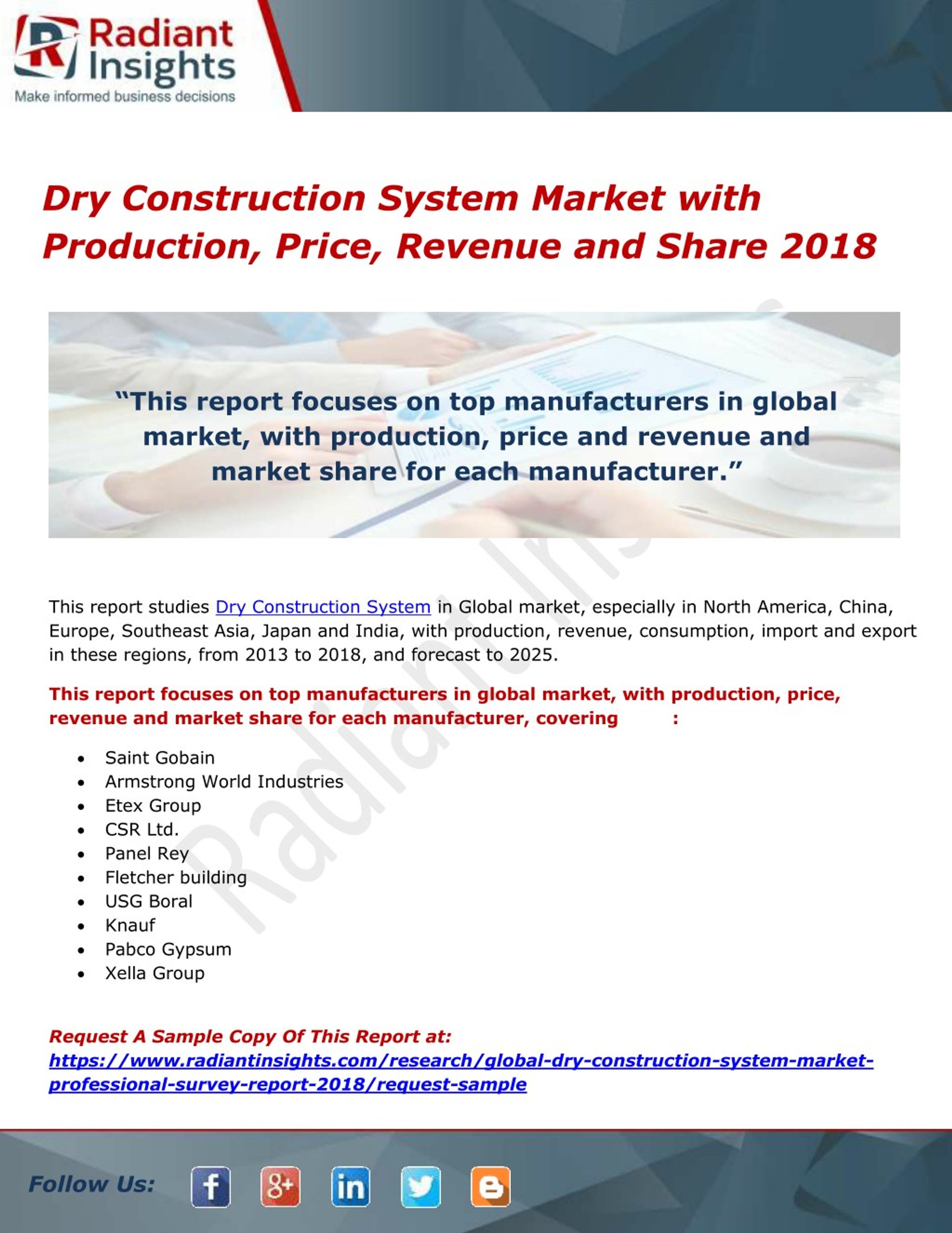 PPT - Dry Construction System Market with Production ...