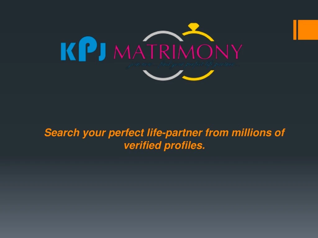 search your perfect life partner from millions n.