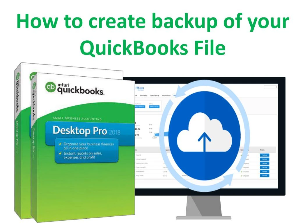 backup Quickbooks file