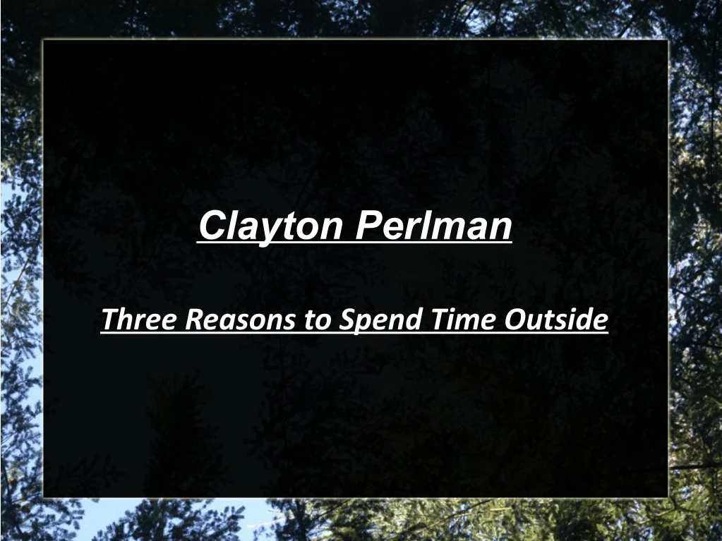 clayton perlman n.