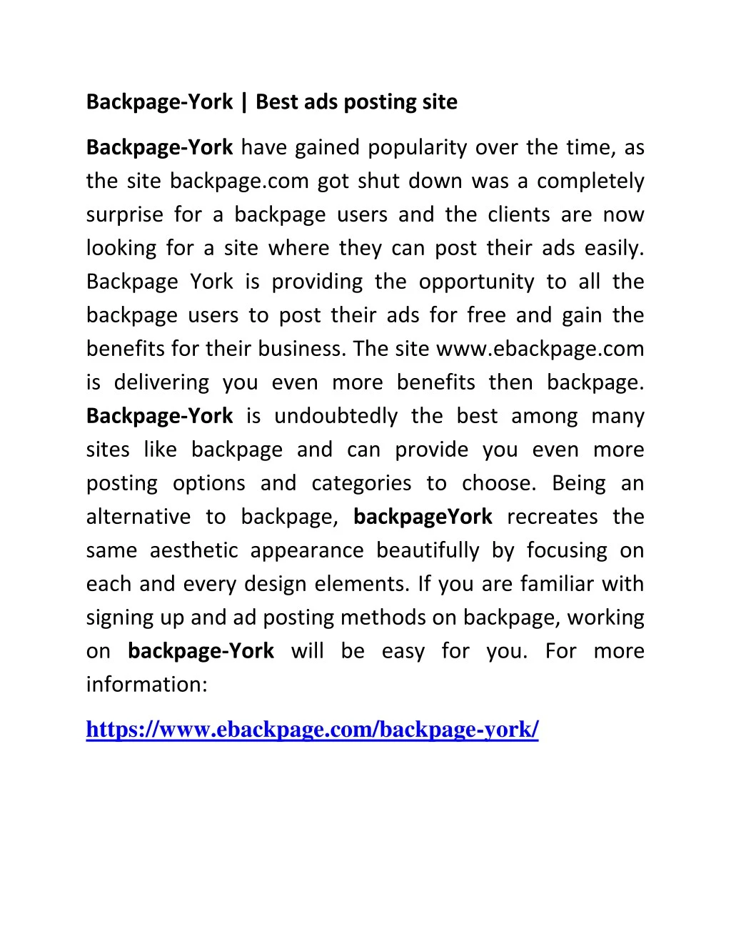 backpage york best ads posting site n.