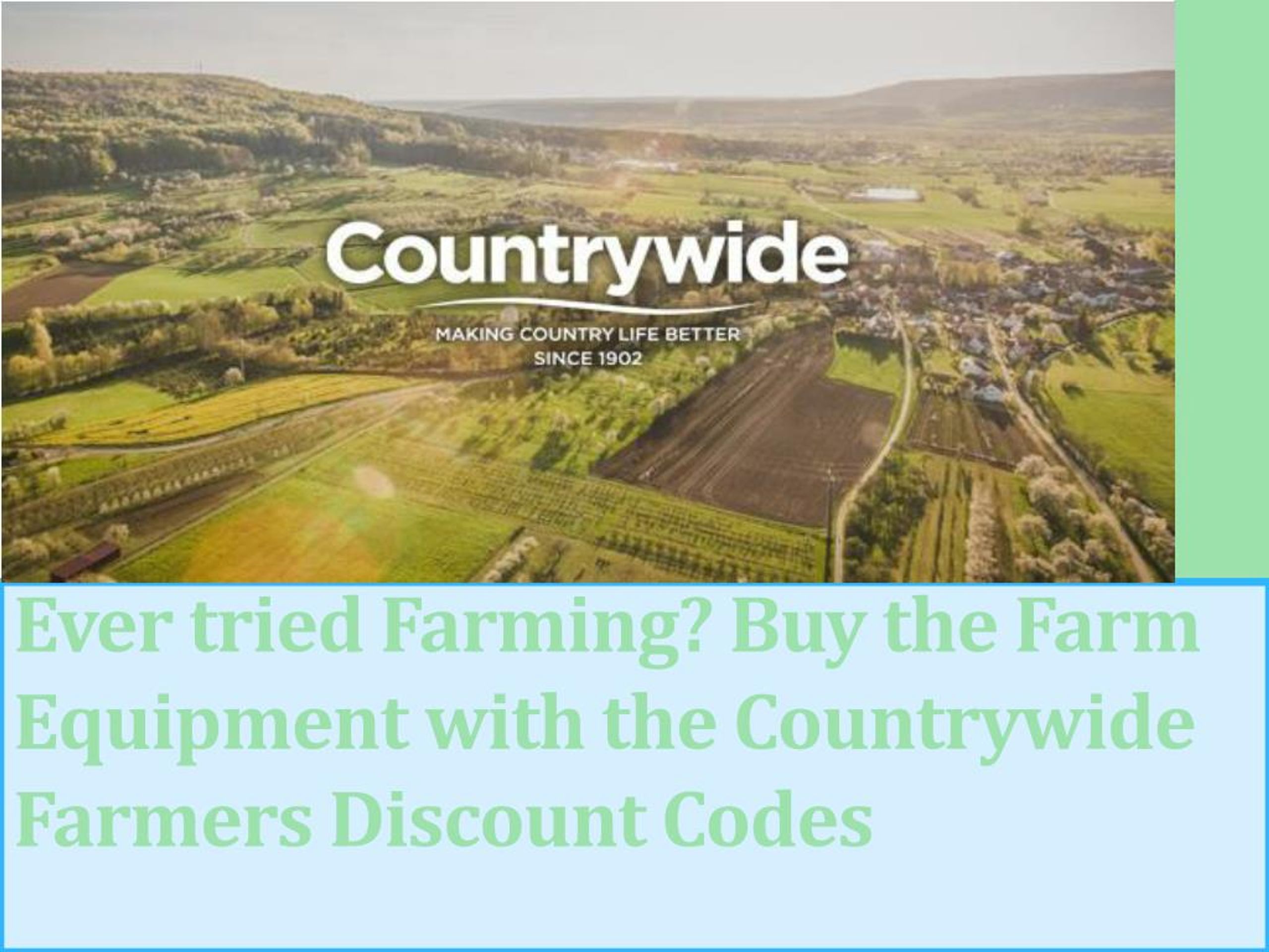 Ppt Ever Tried Farming Buy The Farm Equipment With The
