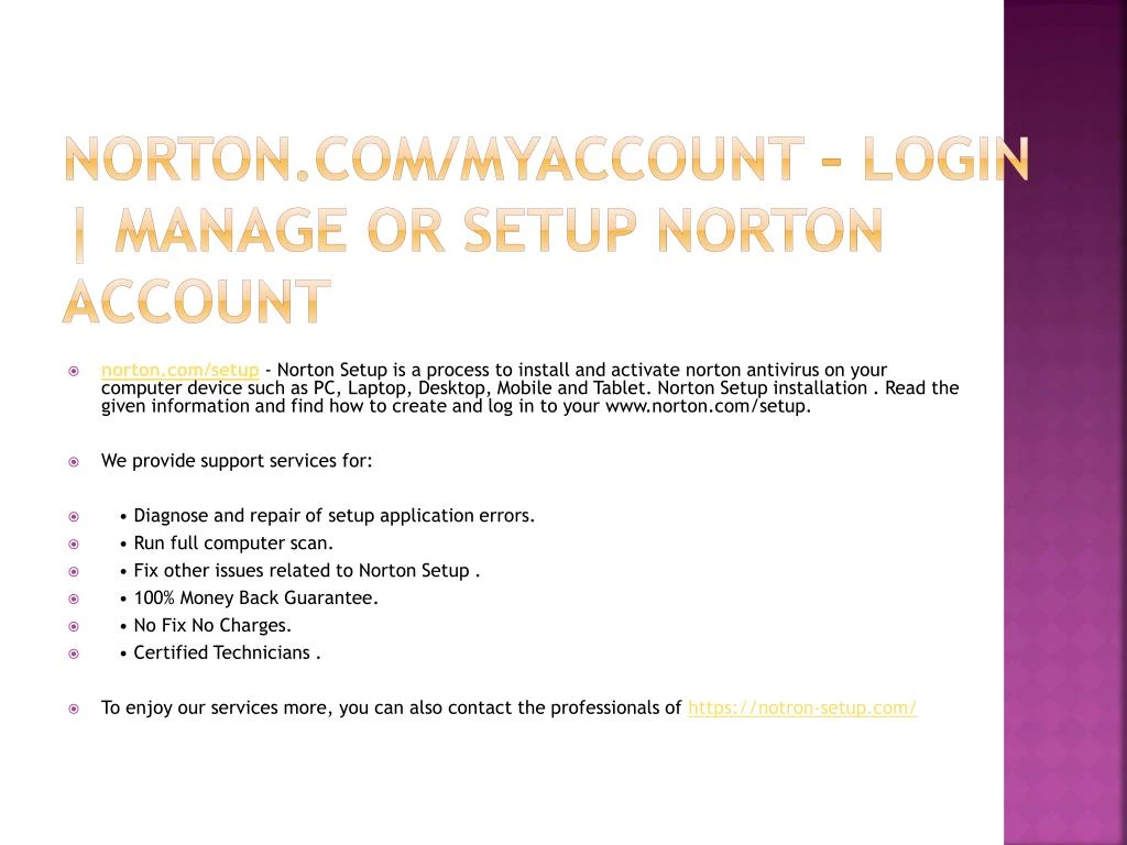 my norton lifelock account