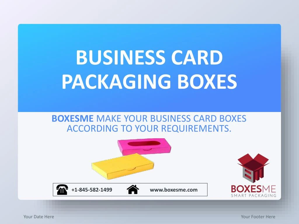 Ppt Business Card Packaging Boxes Powerpoint Presentation Id8004699