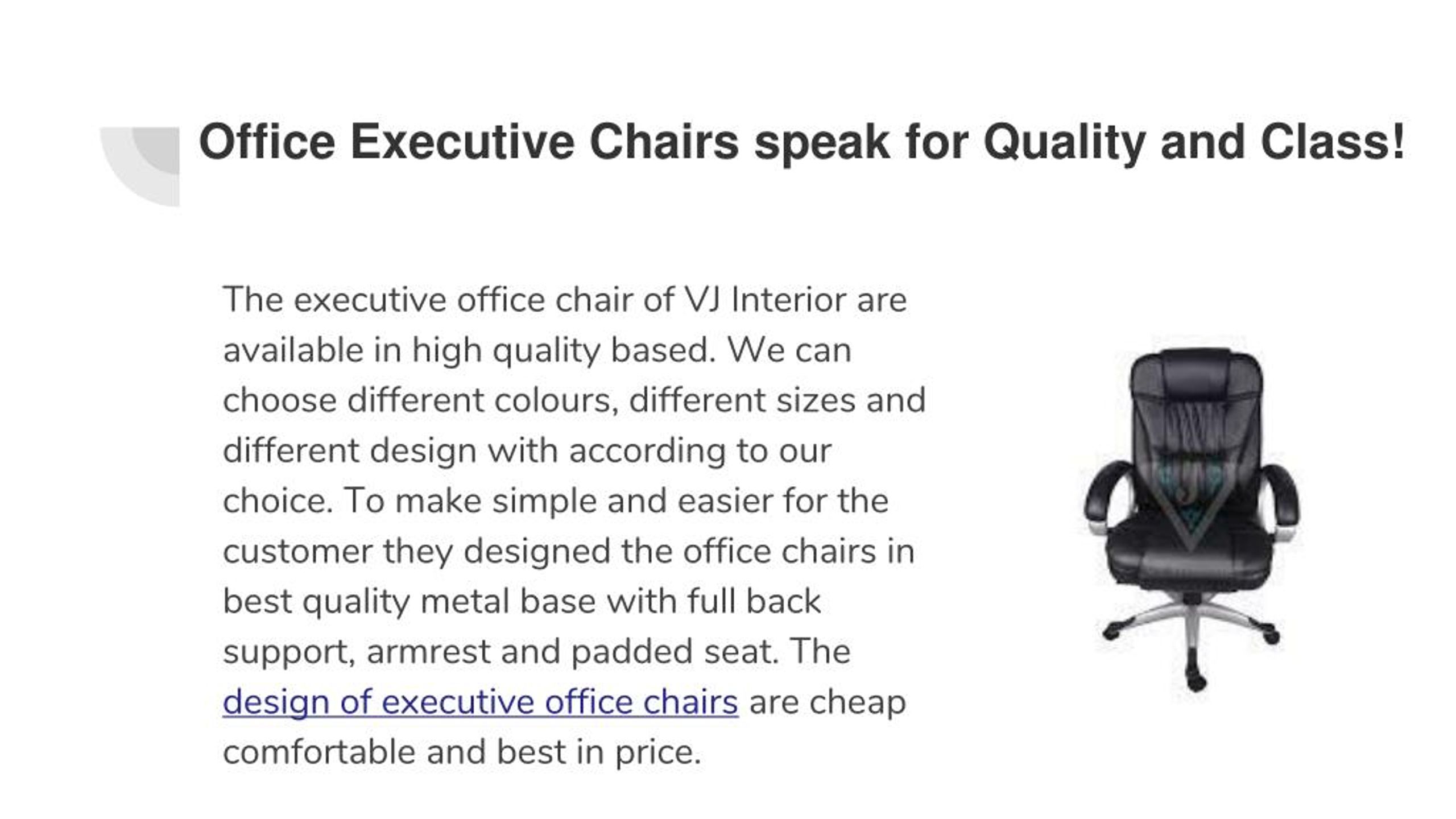 Ppt Executive Office Chairs Powerpoint Presentation Free Download Id 8006288,Light Weight Pearl Gold Necklace Indian Designs