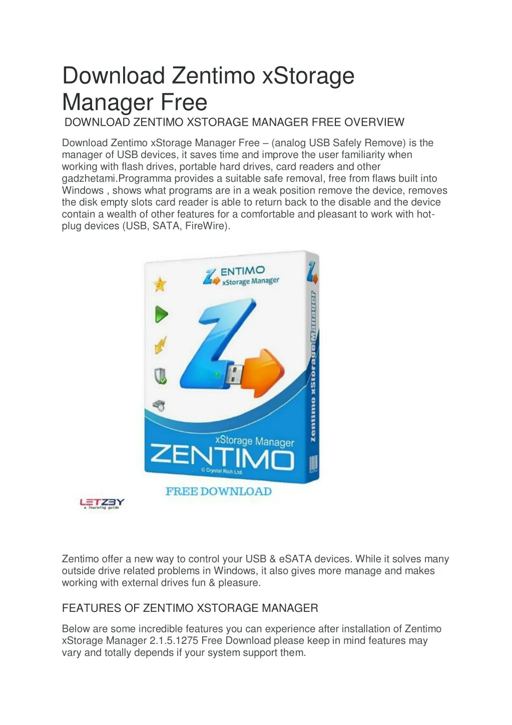 free for apple download Zentimo xStorage Manager