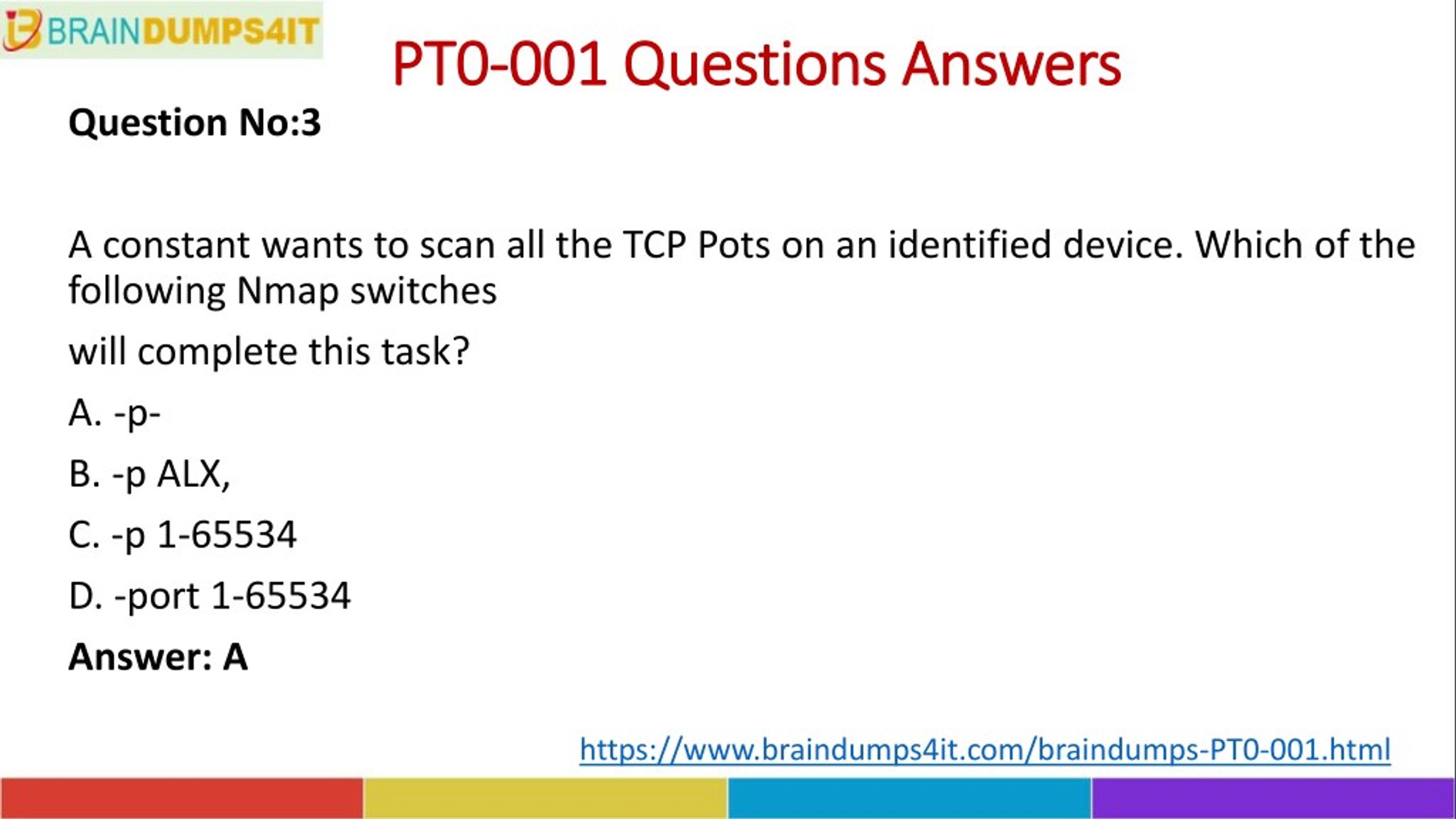 PPT - PT0-001 Exam Braindumps PowerPoint Presentation, free download Sns-Brigh10