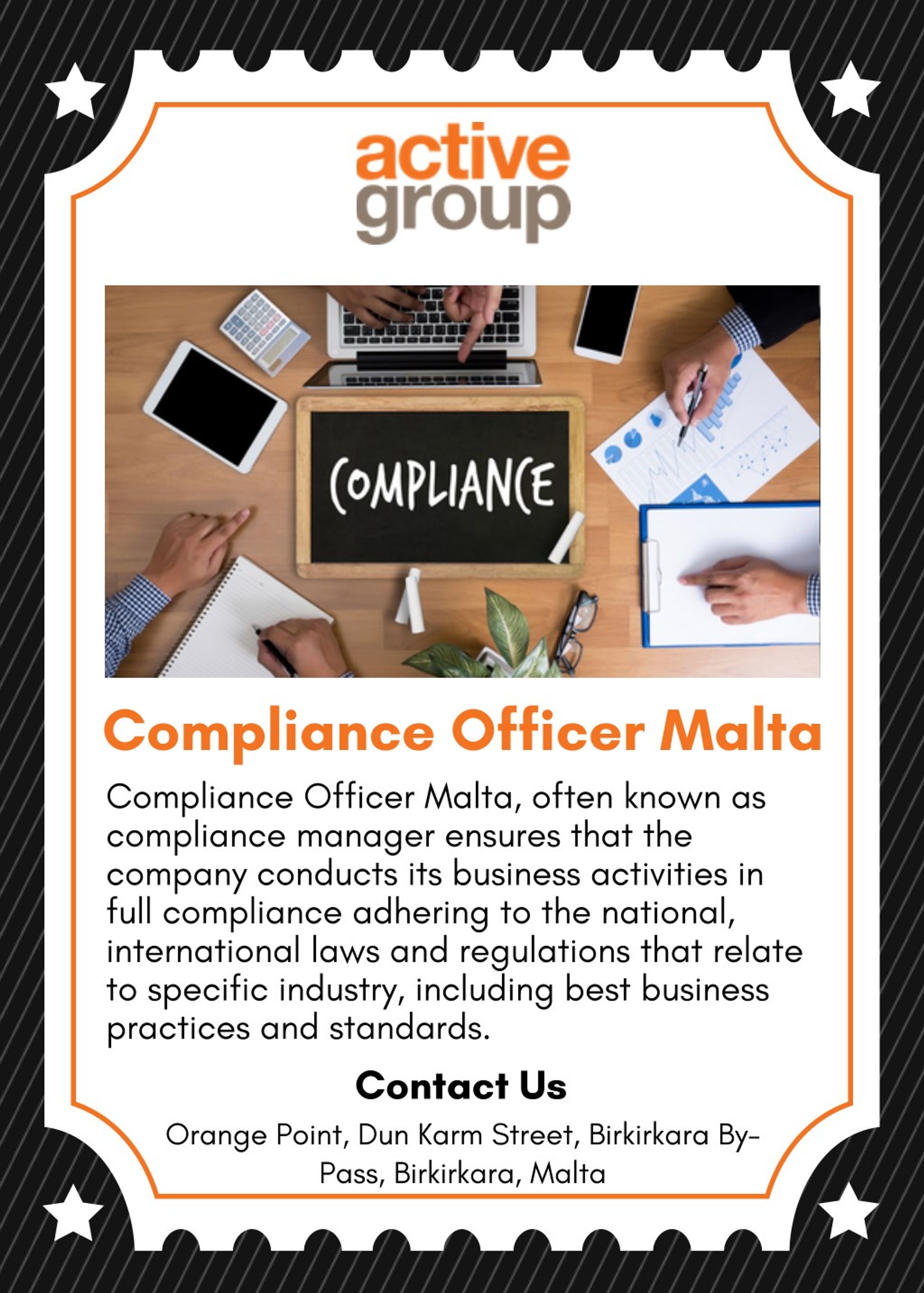 compliance officer blockchain malta