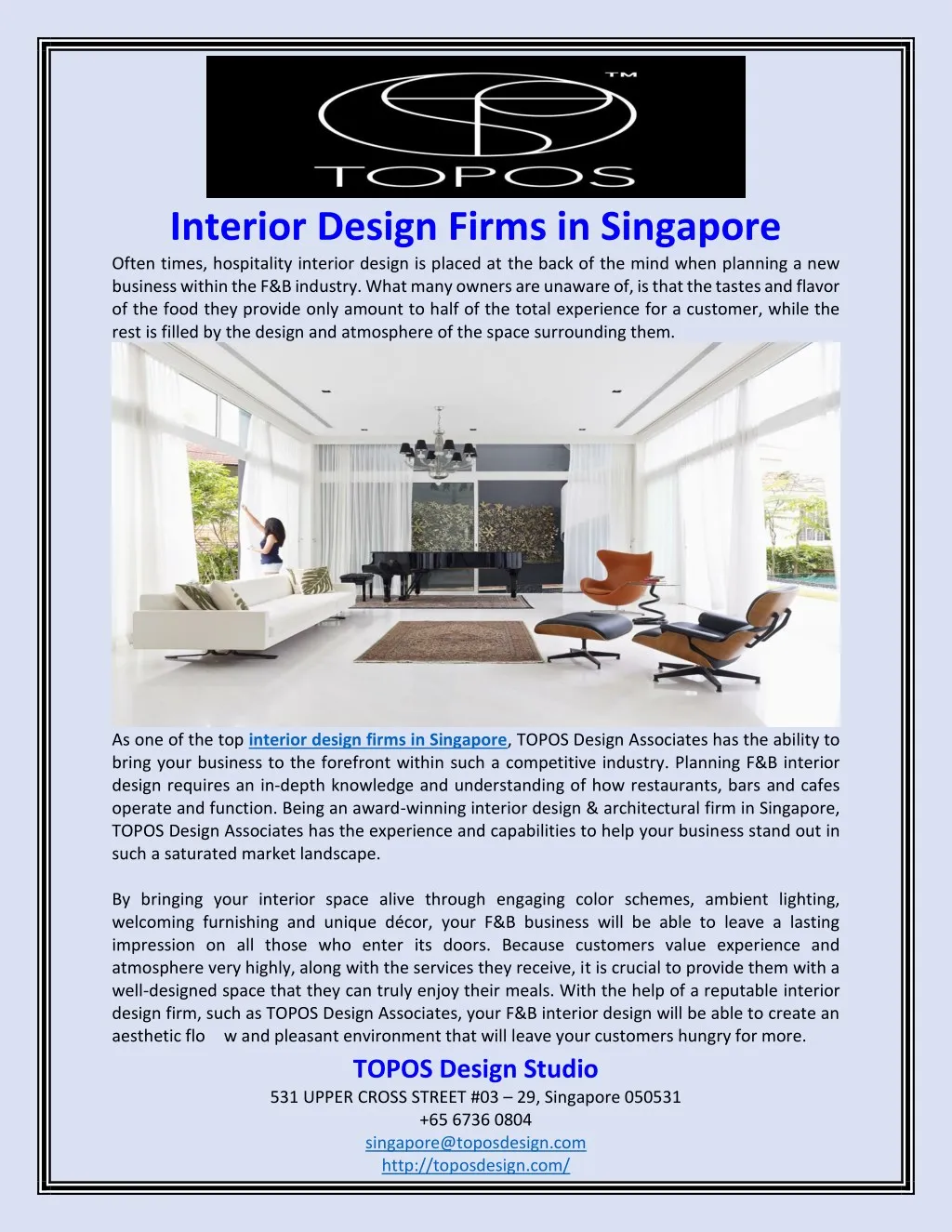interior design firms in singapore business n.