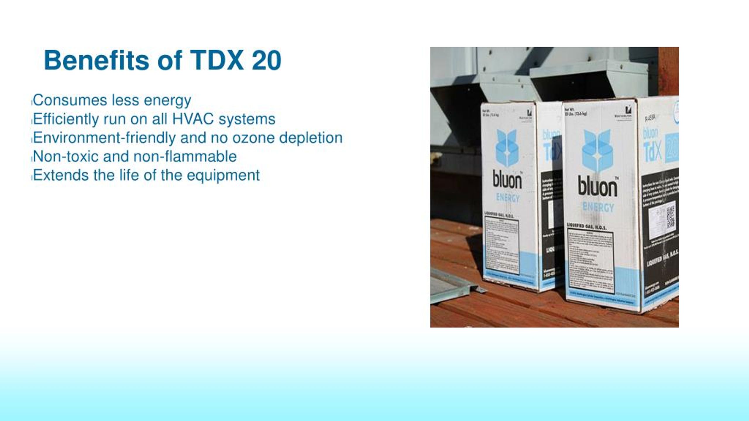 PPT Tdx 20 A Product by Bluon Energy PowerPoint Presentation, free