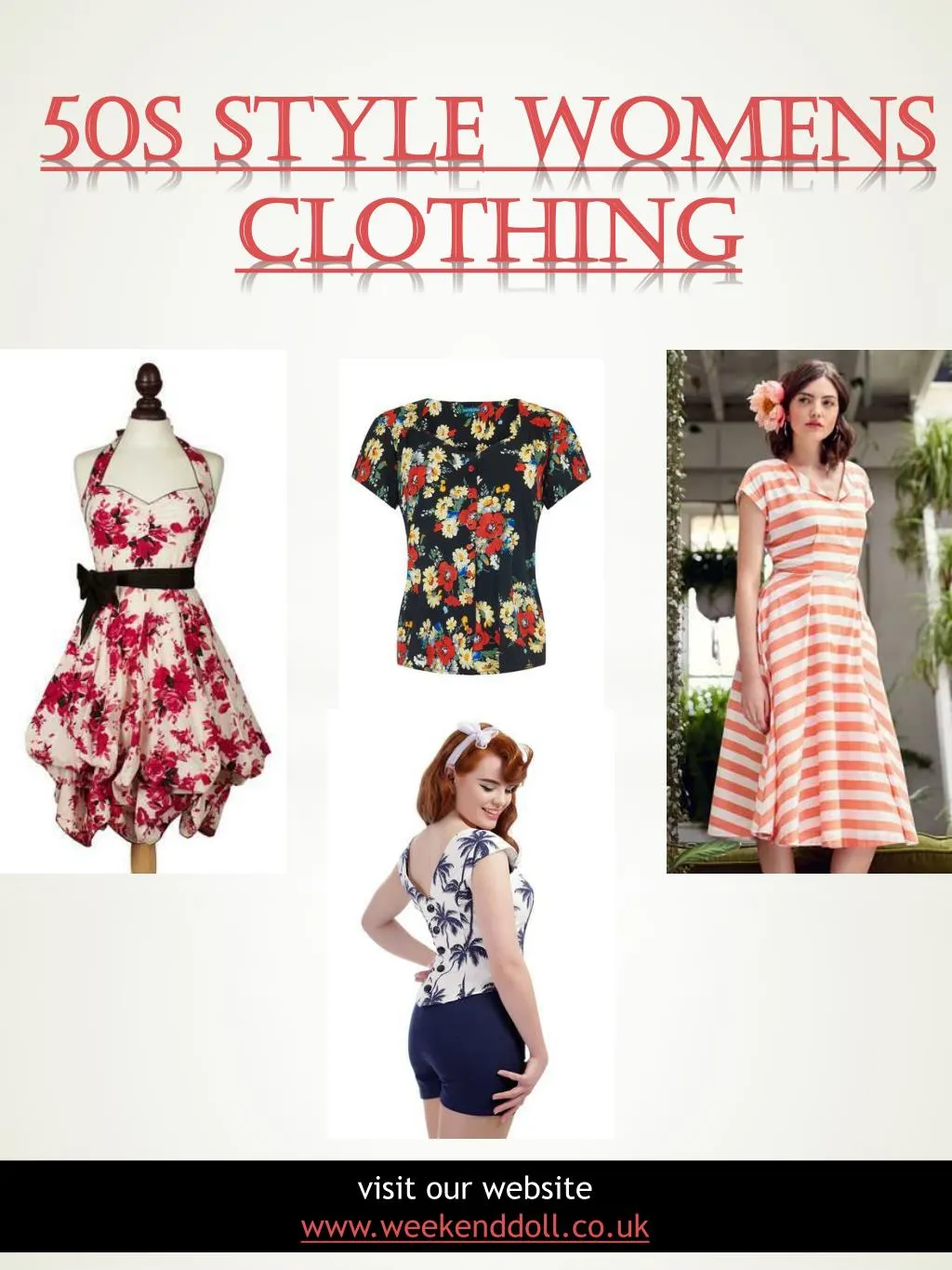 Ppt 50s Style Womens Clothing 2036378223 Weekenddoll Co Uk