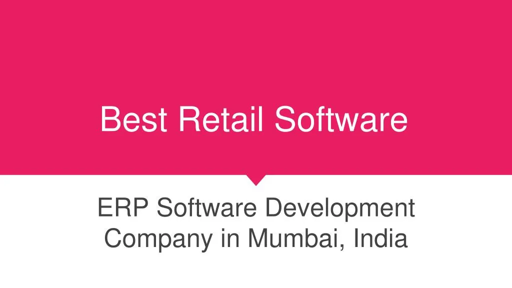 best retail software n.