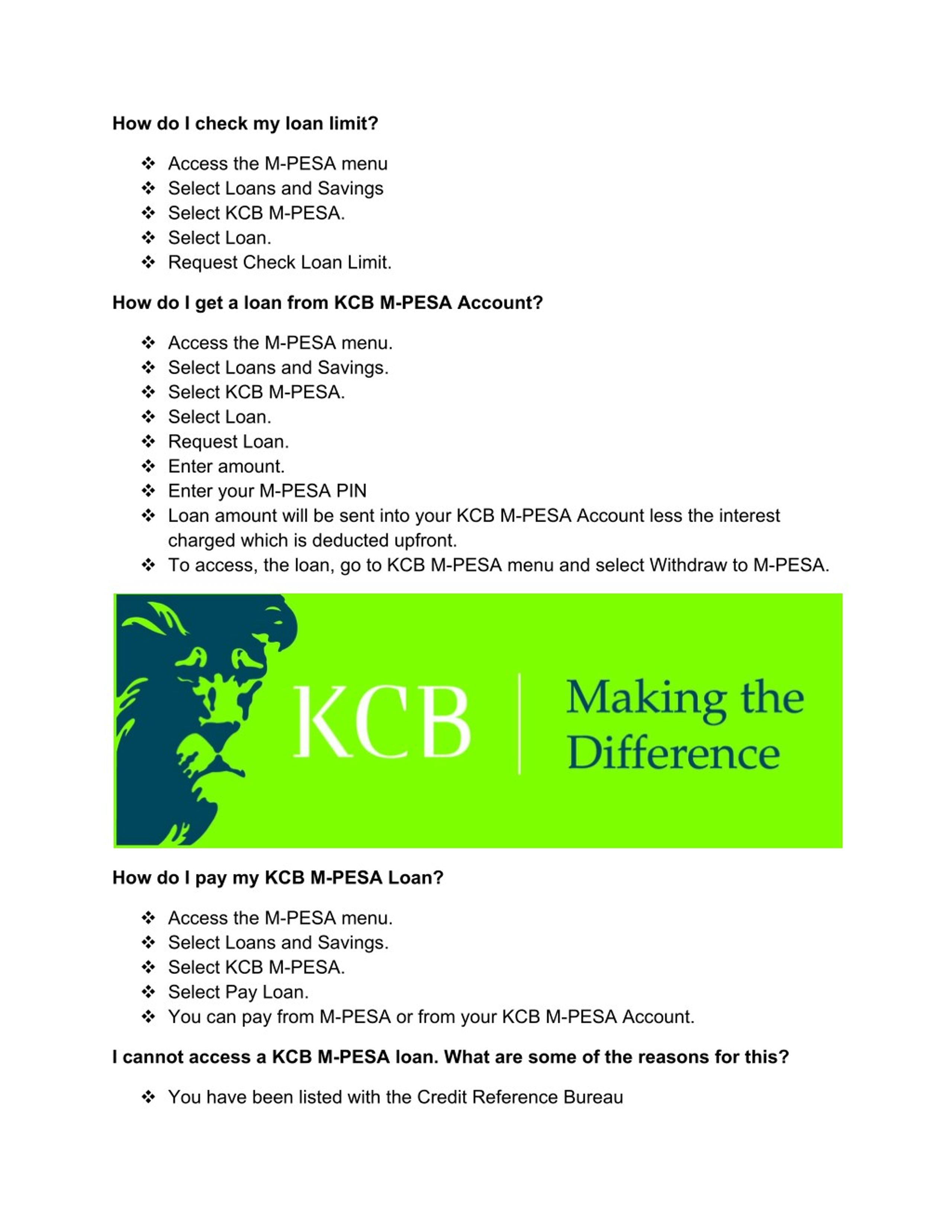 Ppt M Pesa Loans A Kcb Bank Powerpoint Presentation Free