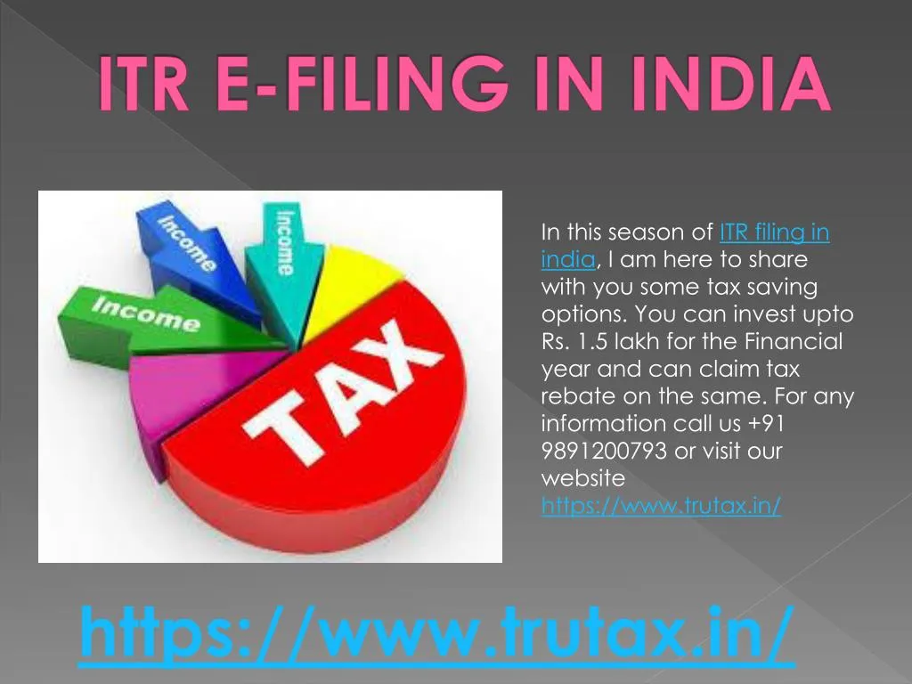 Ppt Itr Filing In India Under Section C Powerpoint Presentation Id