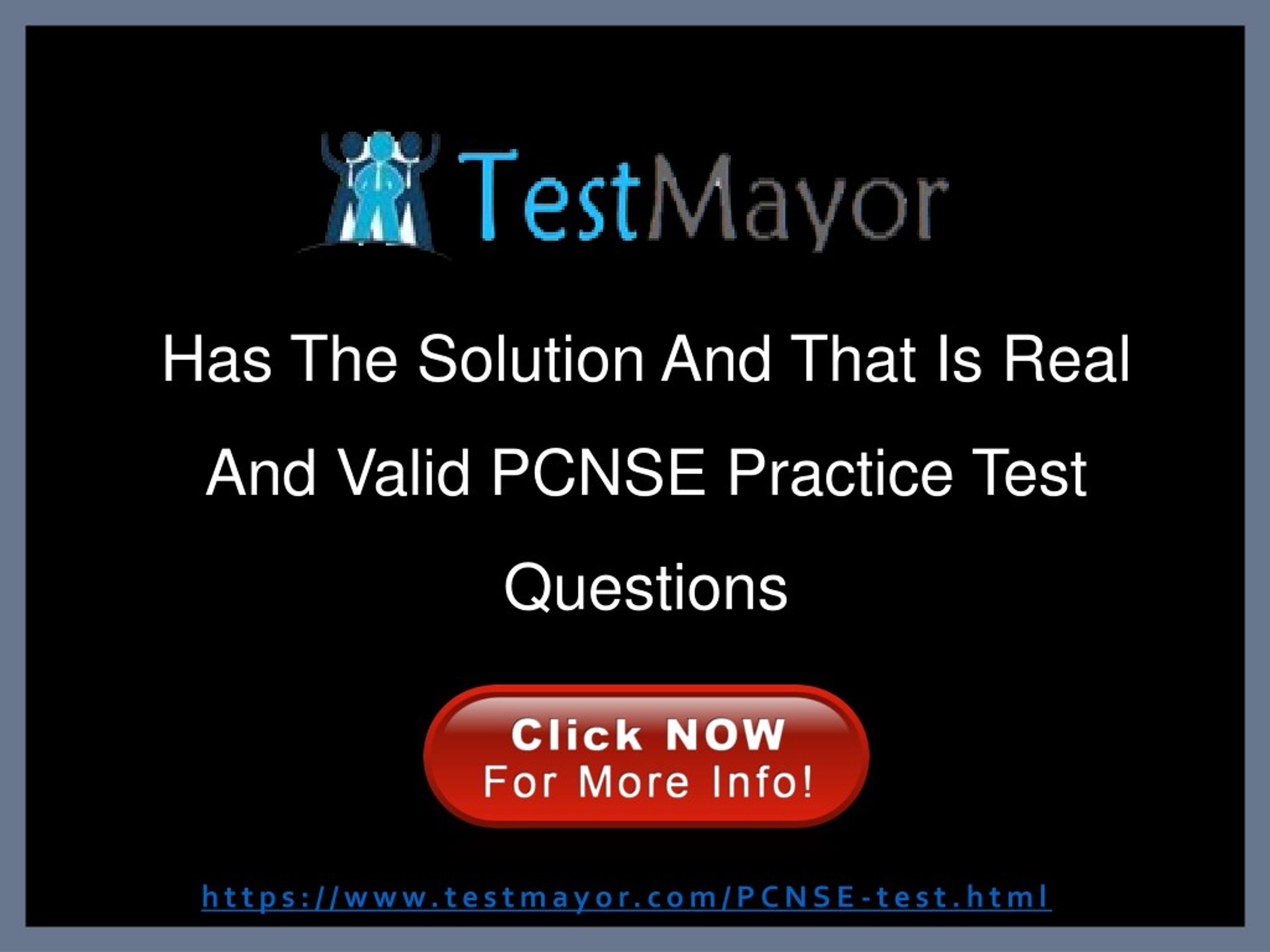 New PCNSE Test Review