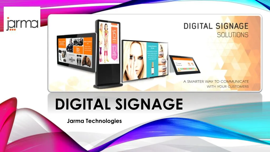 digital signage n.