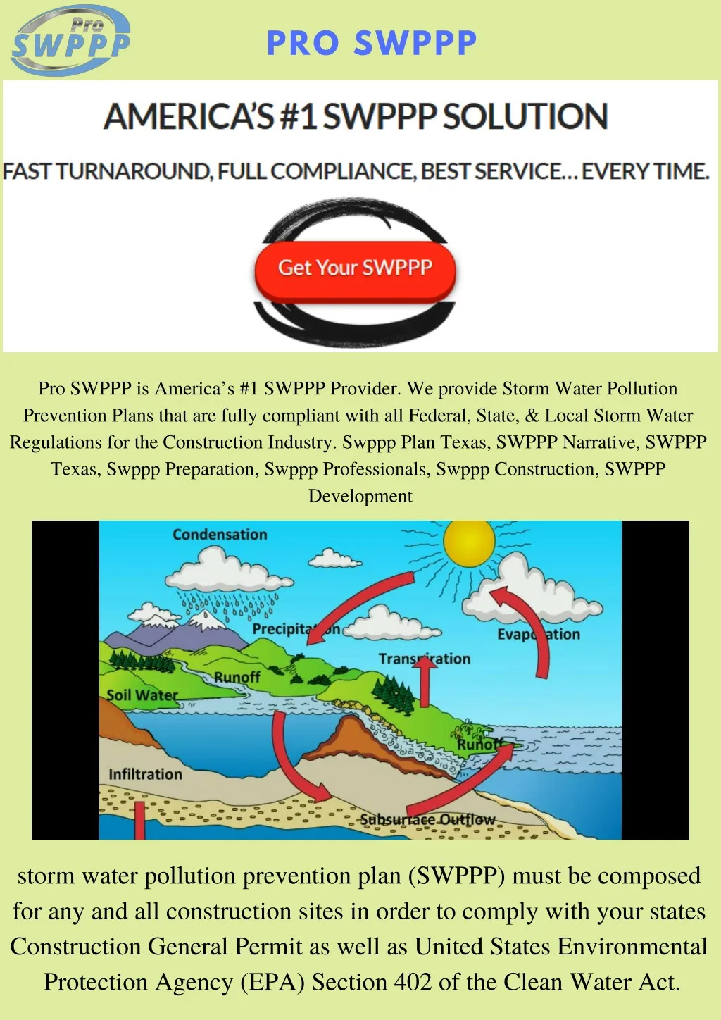 PPT Stormwater Pollution Prevention Plan PowerPoint Presentation 