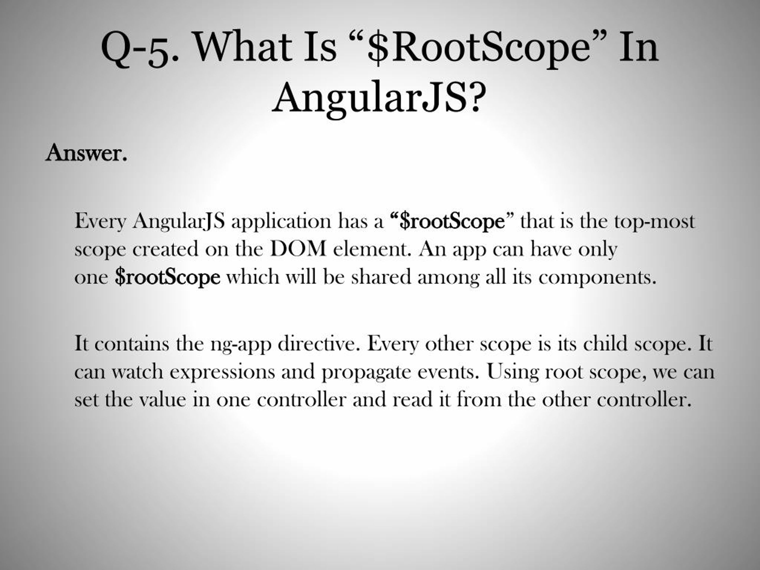 Angularjs scope lifecycle