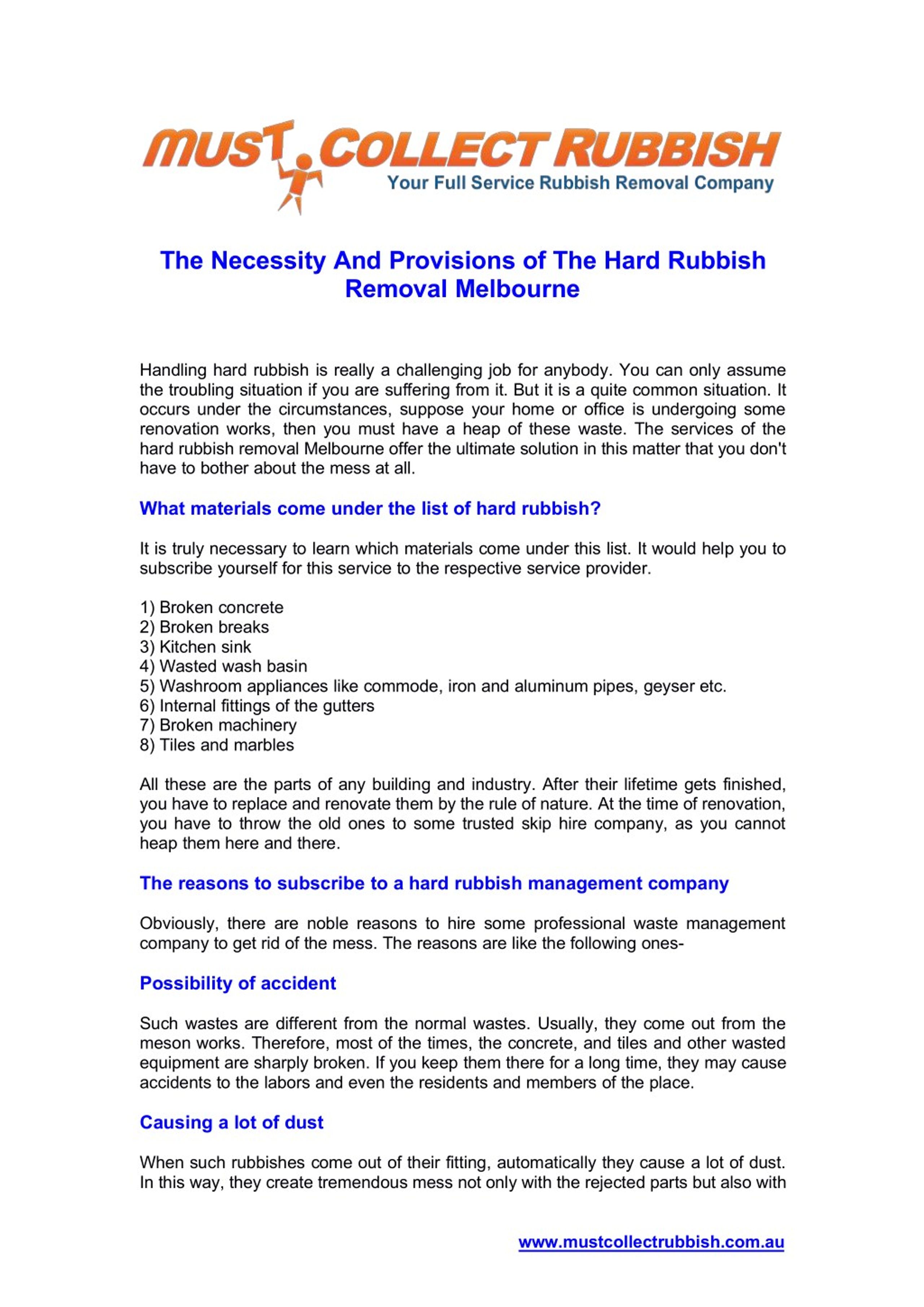 ppt-the-necessity-and-provisions-of-the-hard-rubbish-removal