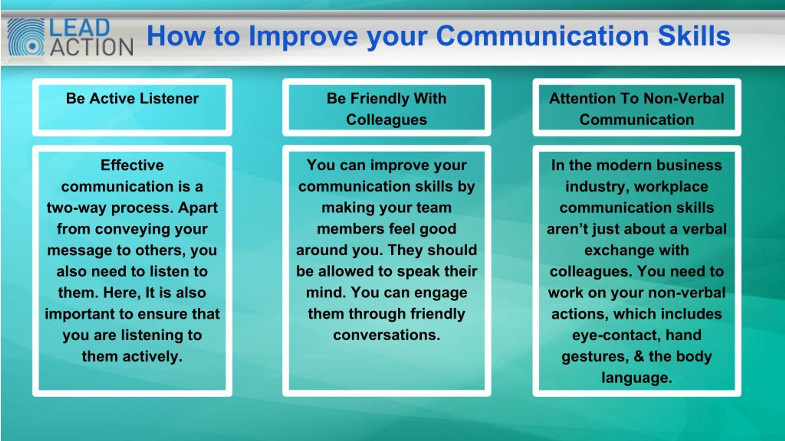 Ppt How To Improve Communication Skills For Success At Work Powerpoint Presentation Id8016742 