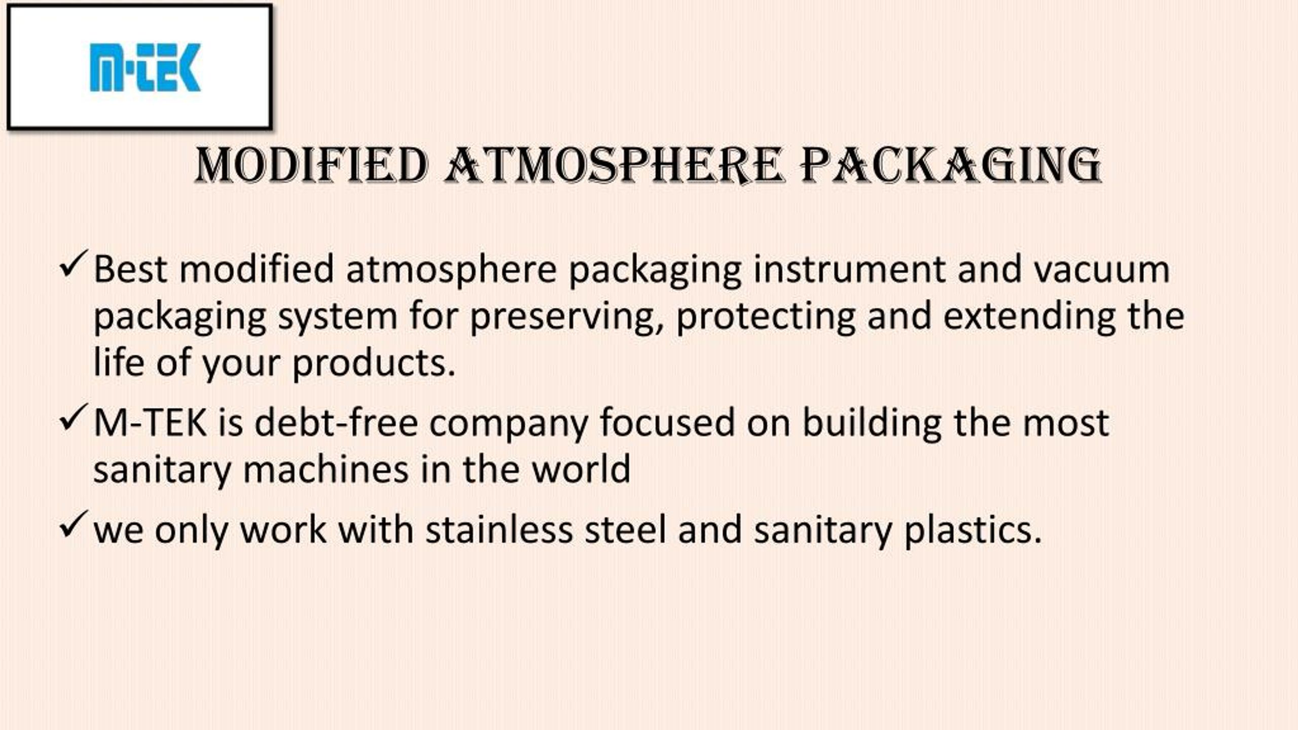 PPT Modified Atmosphere Packaging PowerPoint Presentation Free   Modified Atmosphere Packaging L 