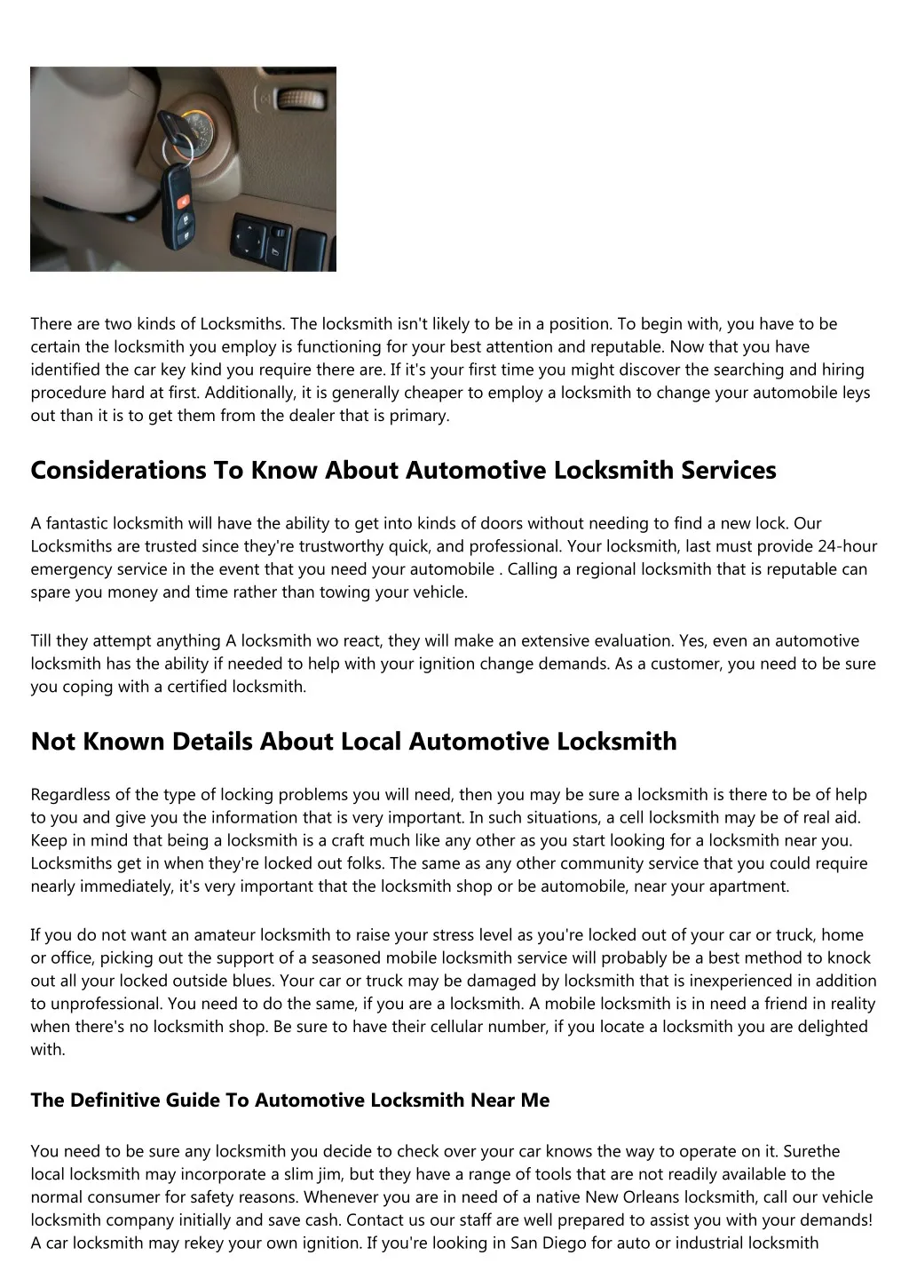 there are two kinds of locksmiths the locksmith n.