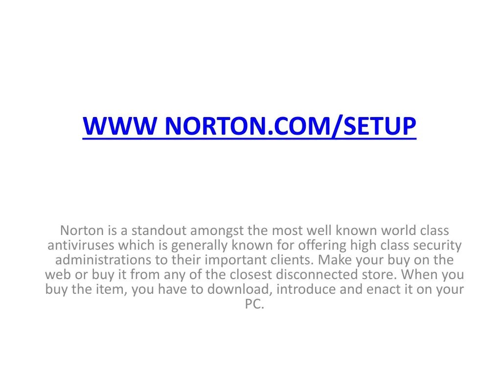 download norton com setup
