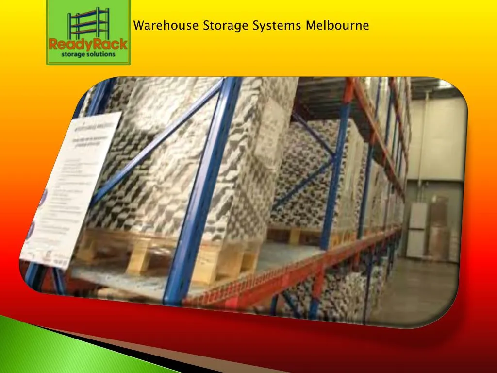 warehouse storage systems melbourne n.