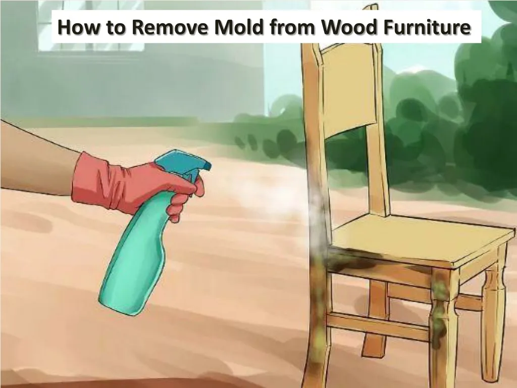 how to remove mold from wood furniture n.