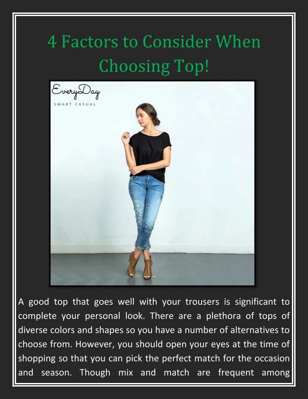 PPT - 4 Factors To Consider When Choosing Top! PowerPoint Presentation ...