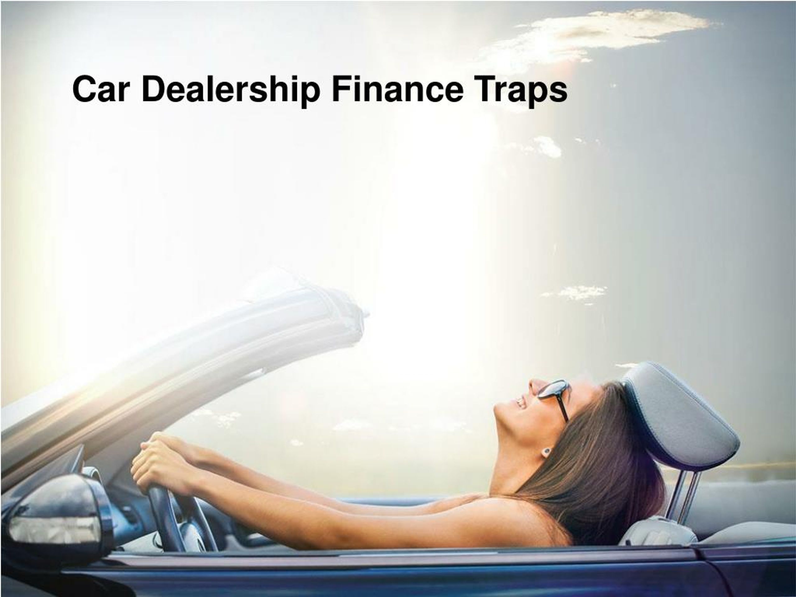 PPT Car Dealership Finance Traps You Should Know PowerPoint Presentation ID8025205