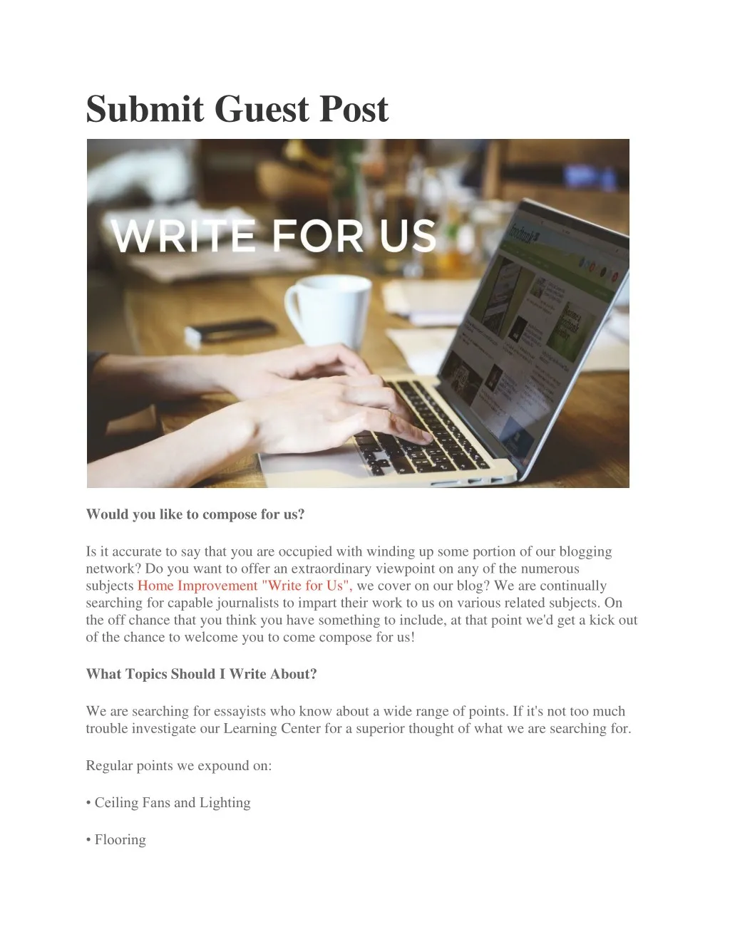 submit guest post n.