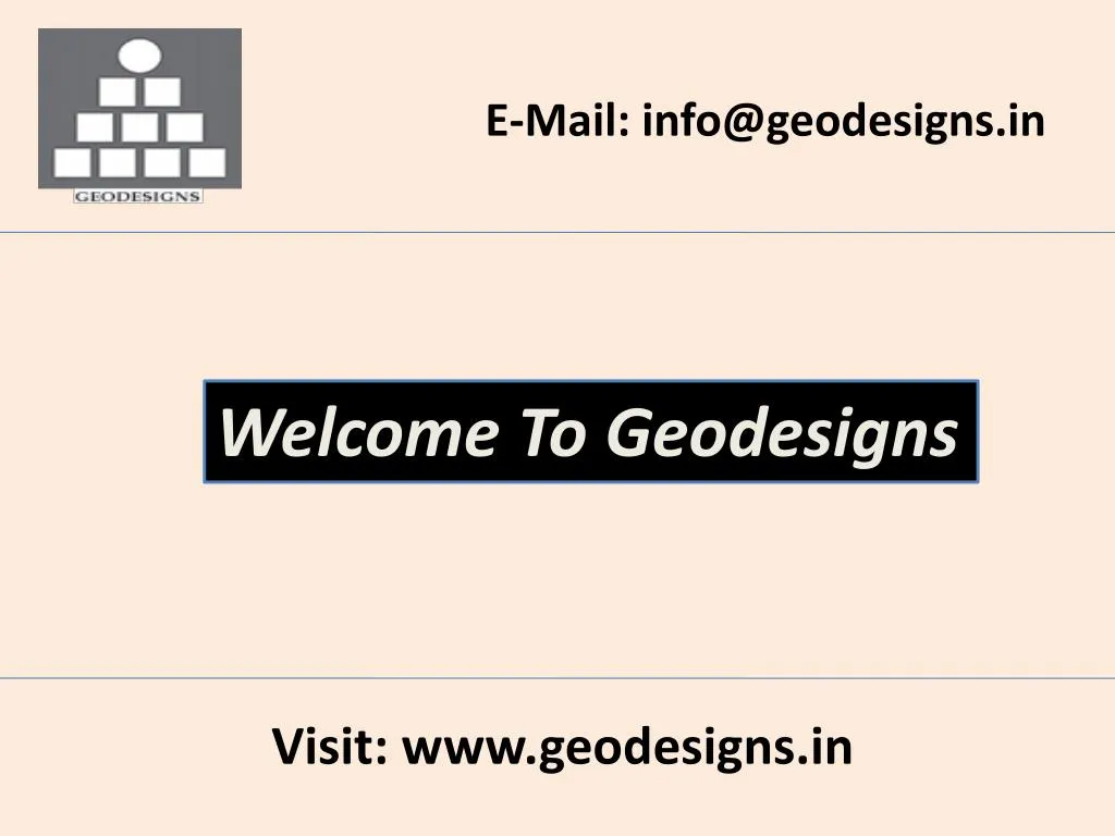 e mail info@geodesigns in n.